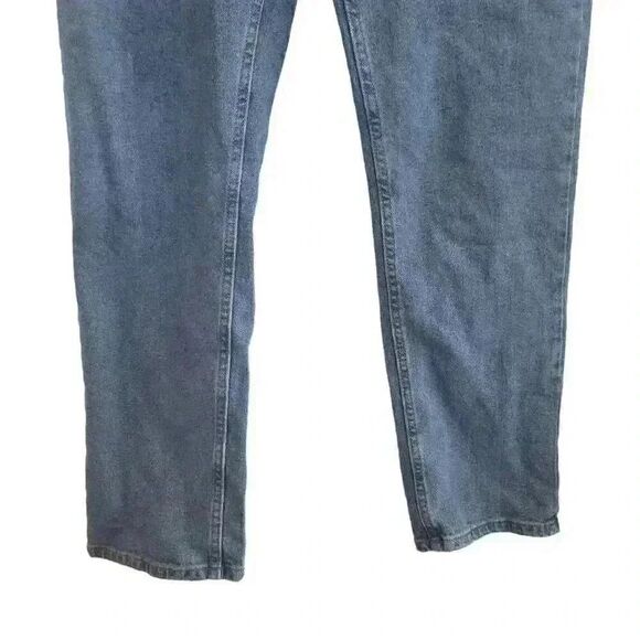 Wrangler Men's Medium Wash Blue Cotton/Spandex Regular Fit Comfort Flex Relaxed - Picture 5 of 13